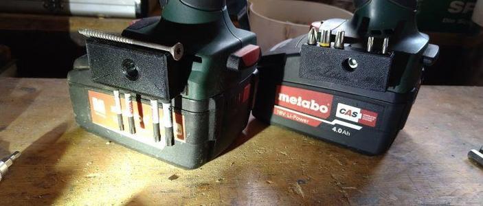 Metabo 18V Bitdepot 5fach / bit holder for 5 bits