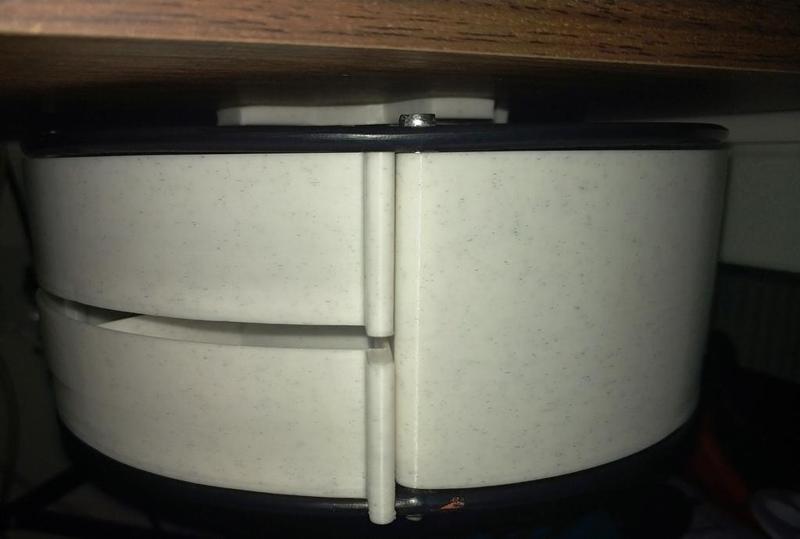 Underdesk Spinning Spool Drawer