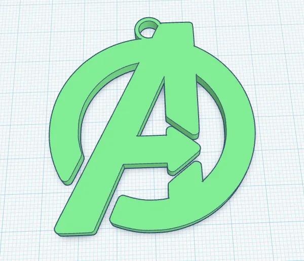 Avengers A Keychain   
