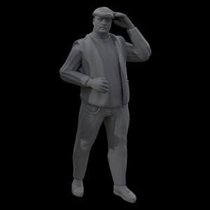 Human Driver (standing)  - Not Your Average Trading District