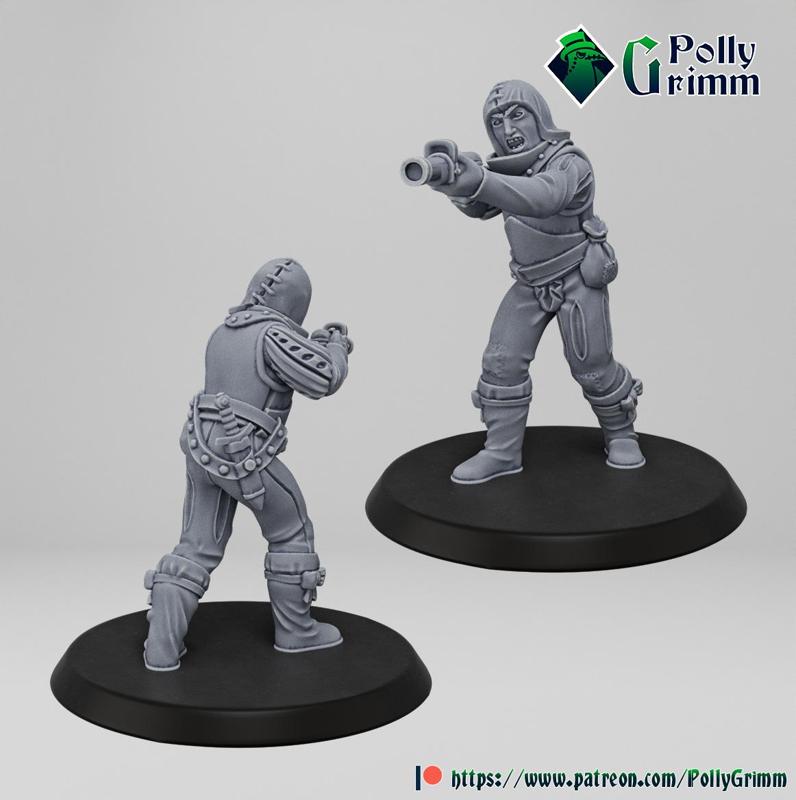 Imperial Humans. The Arquebusier