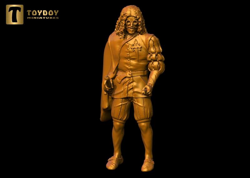 Writer ( Francisco de Quevedo) 32/54mm scale -Golden Heroes
