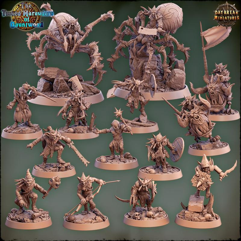 GOBLINS - The Tusked Marauders of Gauntwood - COMPLETE PACK
