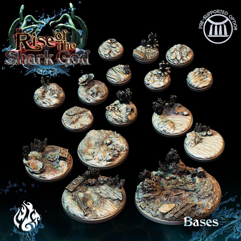 Sea bottom Themed Scenic Bases