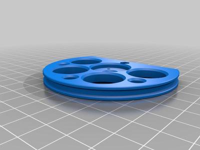 VO-RC rope pulley 70mm