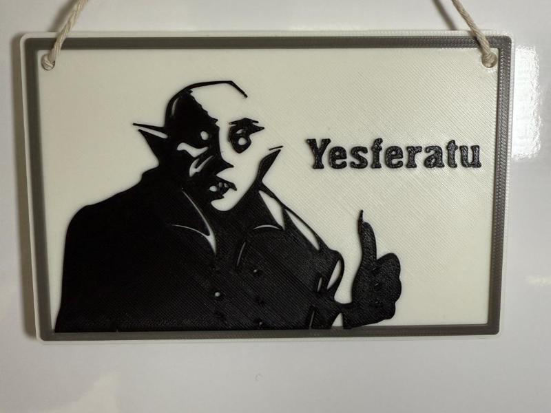 Yesferatu sign