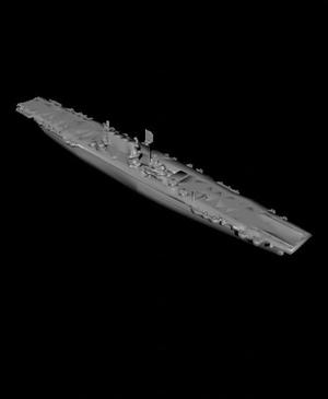 1/1250 Scale USS Saratoga 1944.stl