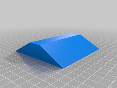 Pyramid w Ledge for Tech Deck