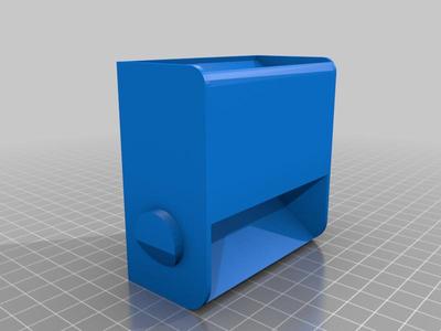 Compact Dice Tower with Tapered Hinges