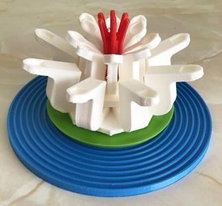 Water Lily - LEGO style