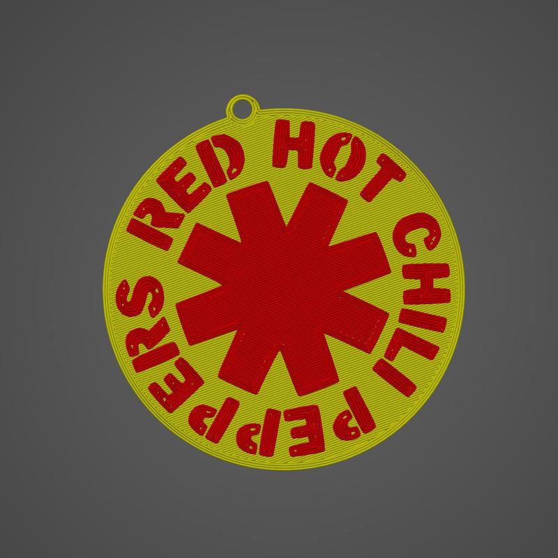 Redhotchilipeppers Keychain