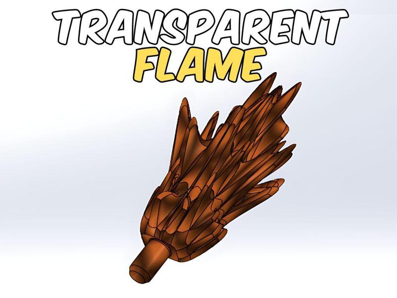 Transparent Flame