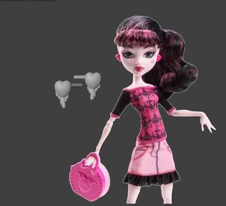 Draculaura Scaris Earrings Replacements