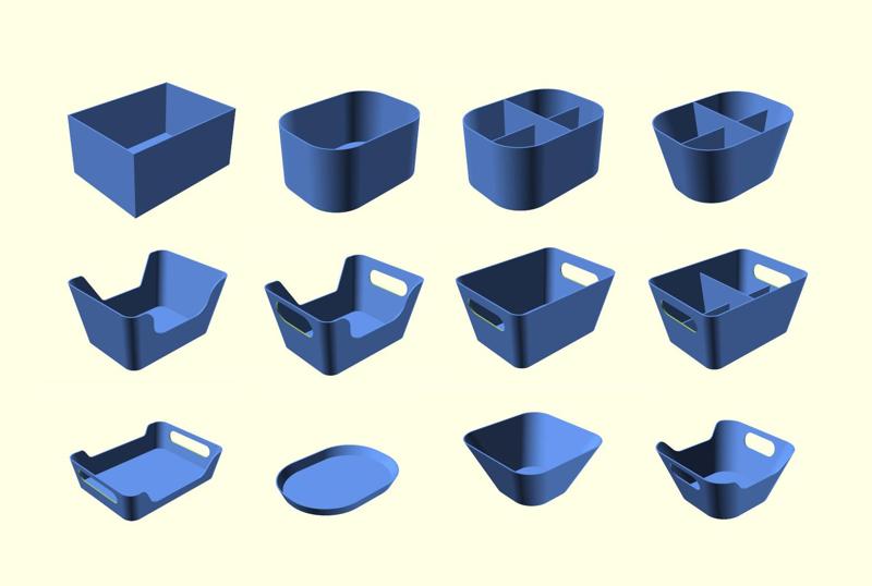 Easy customizable parametric compartment box V2.0 by pbtec