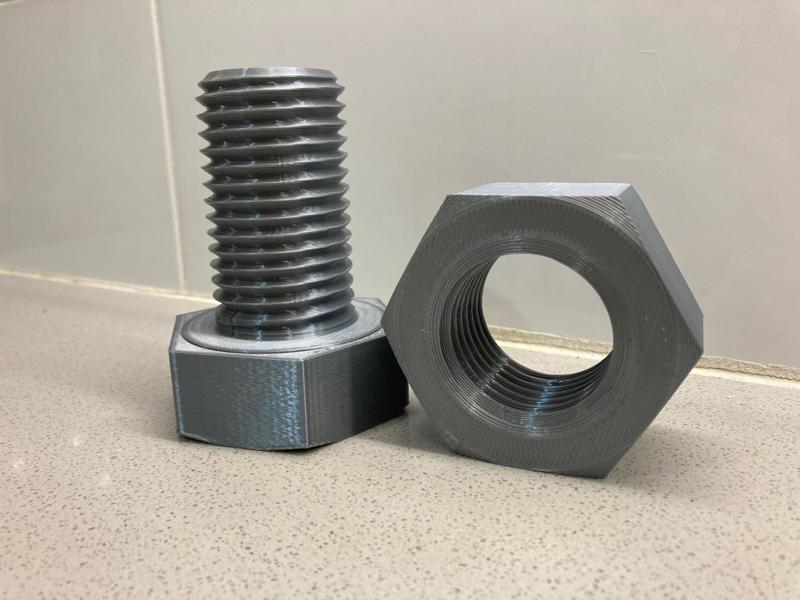Fidget Nut and Bolt