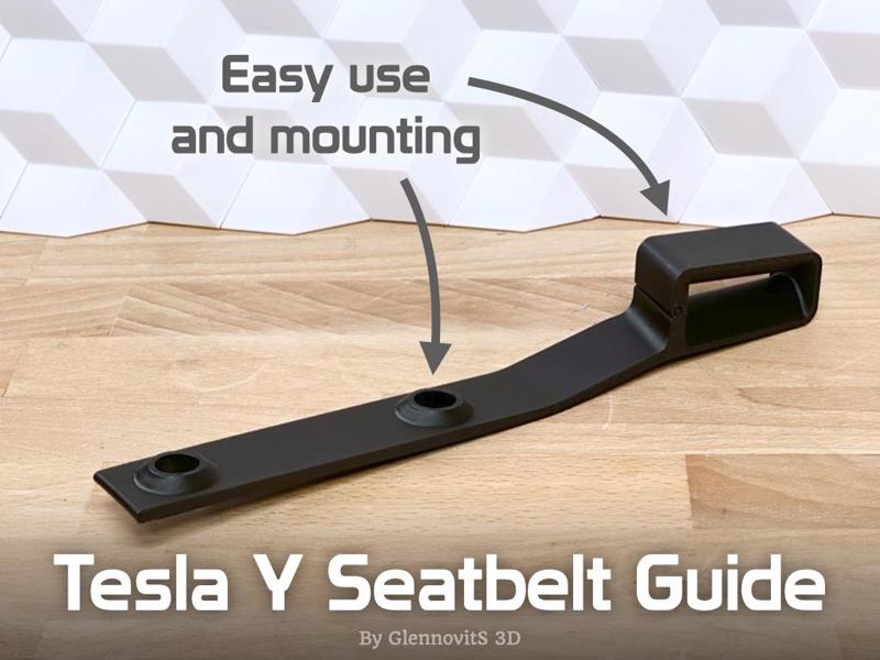 Tesla Y Seatbelt Guide