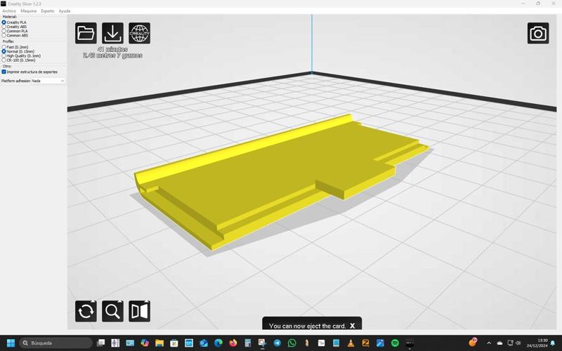Sony ICF-7600D battery drawer cover.