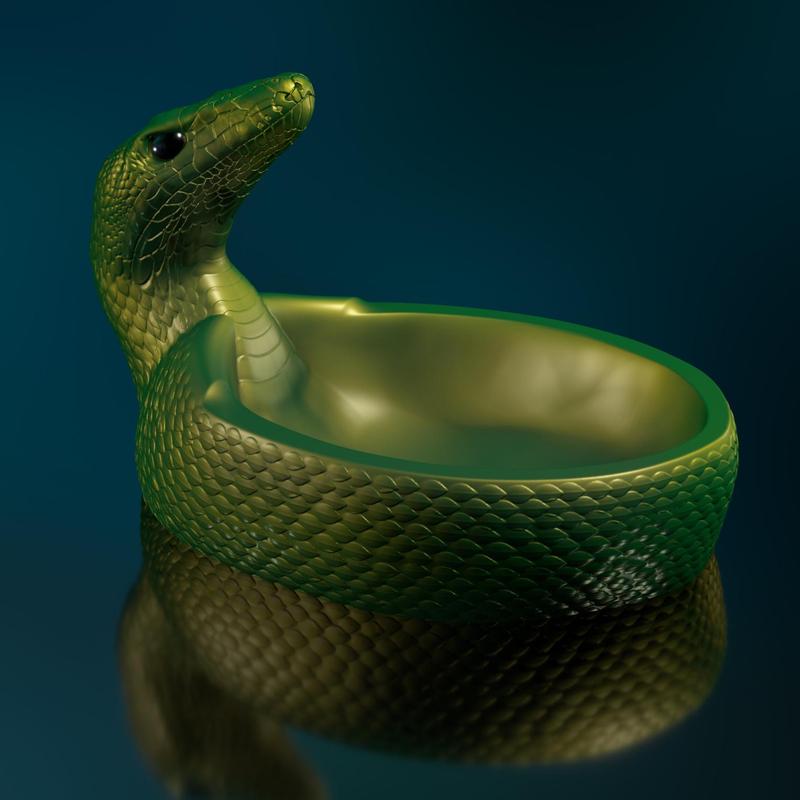 Bowl, storage snakes