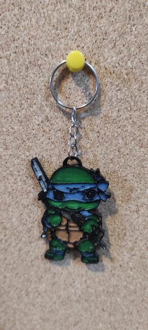 Leonardo Ninja Turtles keychain