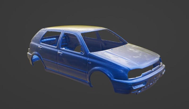 Volkswagen Golf Printable Body Car