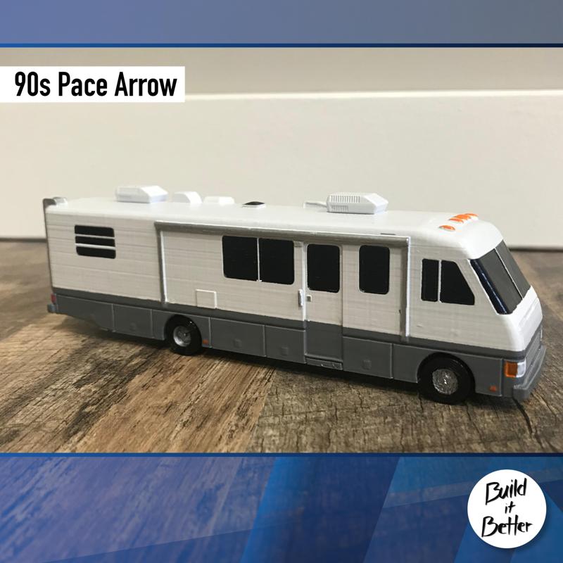 90s Pace Arrow Motorhome 1/64 Scale