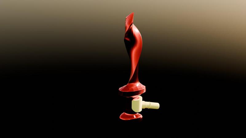 Twisty basic curved sword