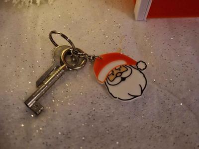 Santa Claus keychain