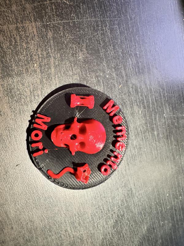 Memento Mori Badge