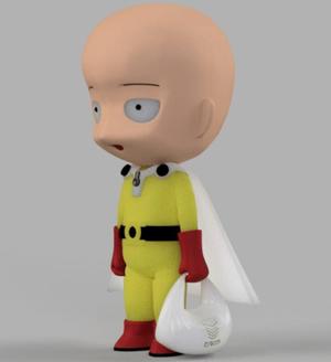 Saitama ready to 3d print
