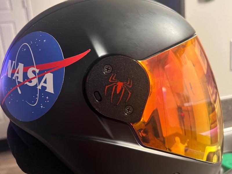 Spiderman Cookie G35 Visor Locking Plates