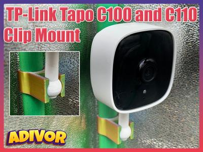 Supporto a Clip per TP-Link Tapo C100 e C110