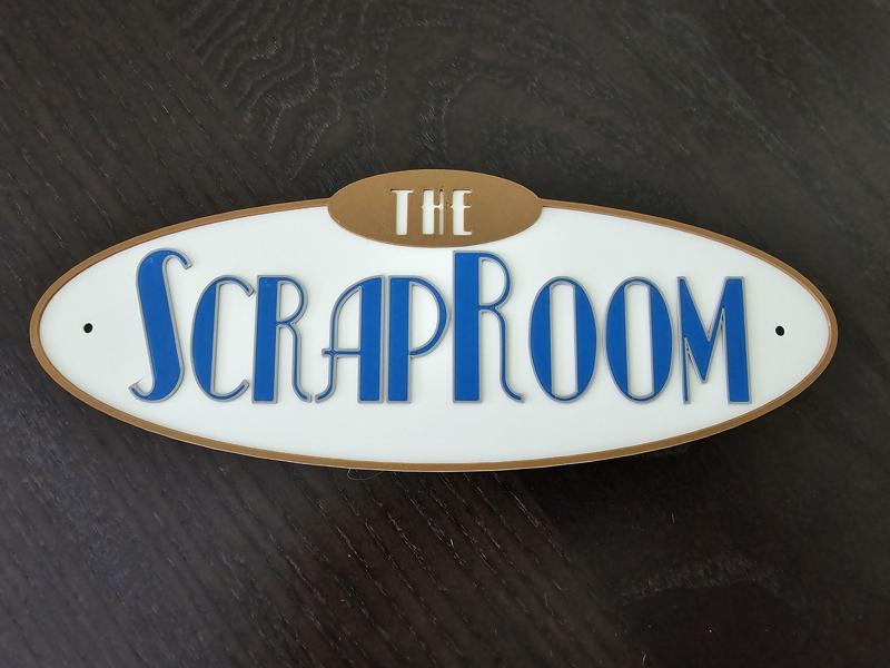 ScrapRoom Sign