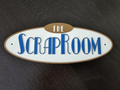 ScrapRoom Sign