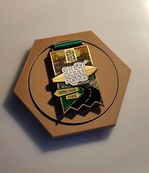 "Honeycomb" Hexagonal Medal Mount