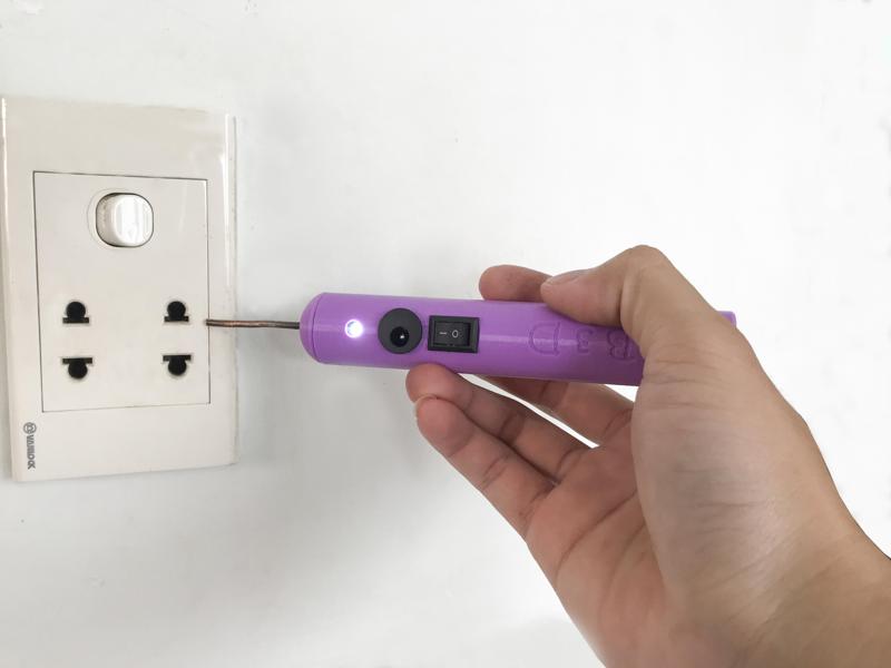 Electric detector pen