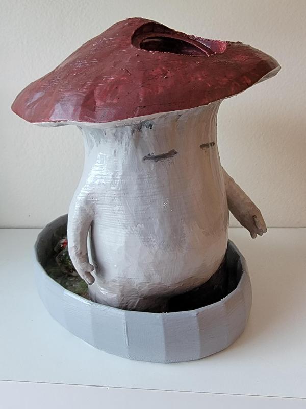 Mushroom Dice Tower (cleaned)