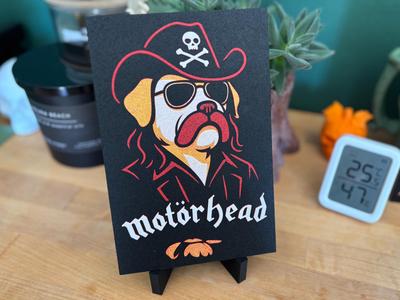 Dog Lemmy (Motörhead) - HueForge
