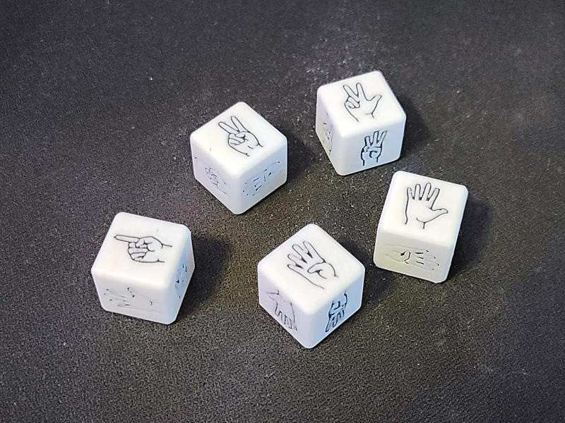 American Sign Language Dice (ASL Dice)