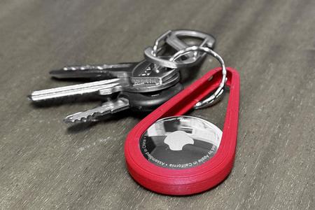Simple Airtag Holder for Keychain