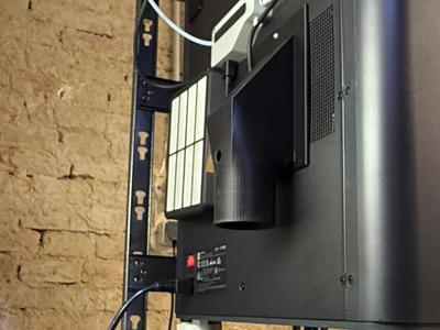 Screw-on Poop Chute to 50mm Pipe for P1S