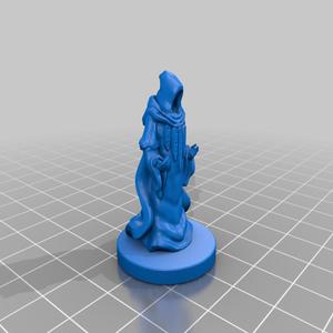 Guild Mage (28mm scale) with Base