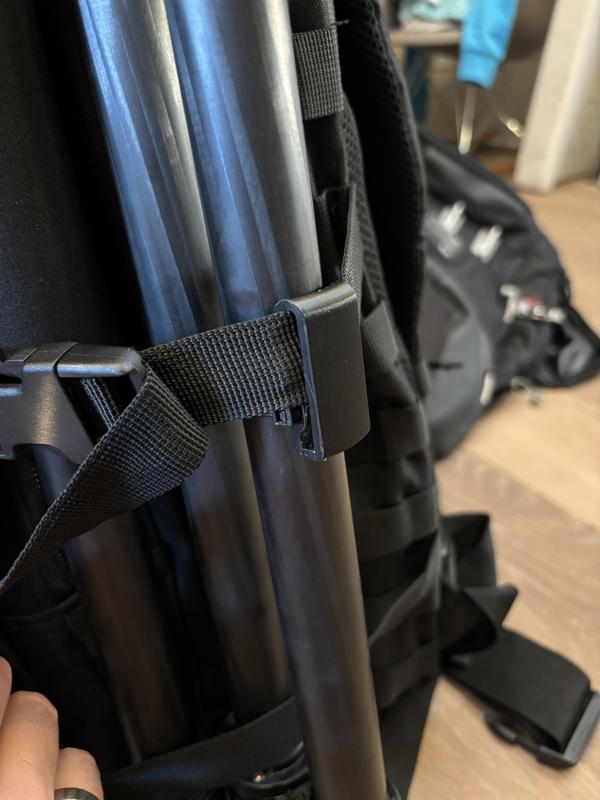 TriPod Backpack mount / holder / clip