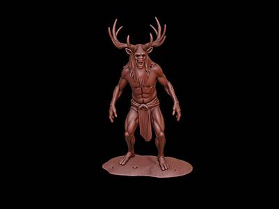 Wendigo Bust