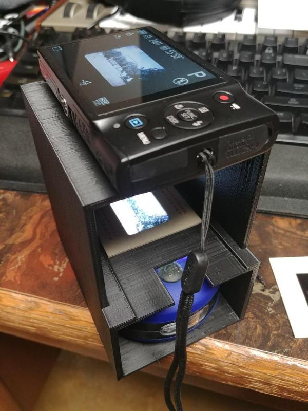 Slide Camera/Digitizer Box