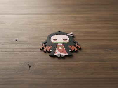 Nezuko Kamado Keychain - Demon Slayer