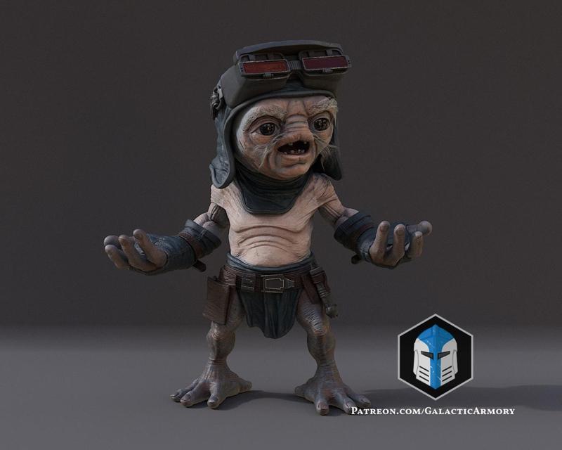 Babu Frik Figurine - 3D Print Files
