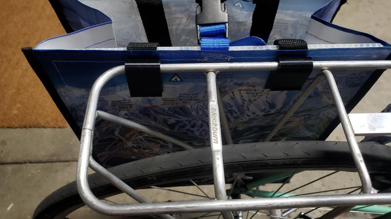 DIY Grocery Pannier Clips