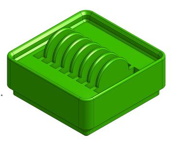 No Glue Gridfinity CR2025