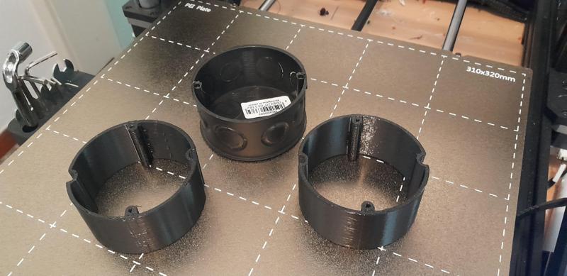 Adapterring 70mm Abzweigdose