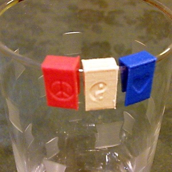 Customizable Tumbler Tag with Symbol